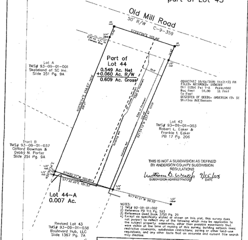 Image for .55± Acre Bank Owned Commercial Lot in Anderson, SC (Anderson County)