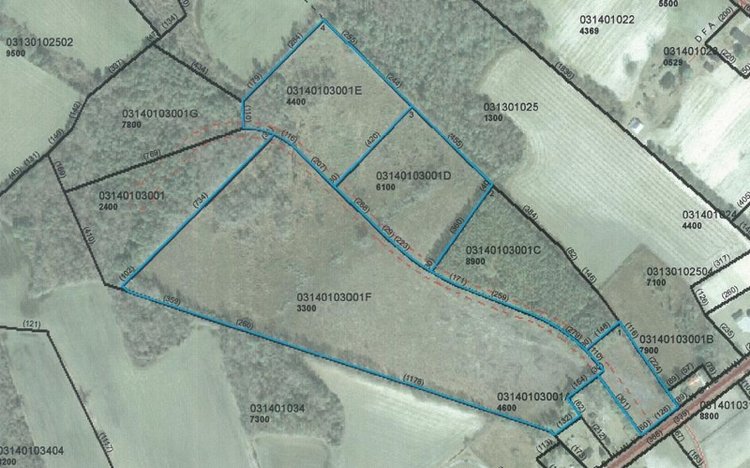 Image for 33+ Acres in 4 Contiguous Tracts in Lumberton, NC (Robeson County)