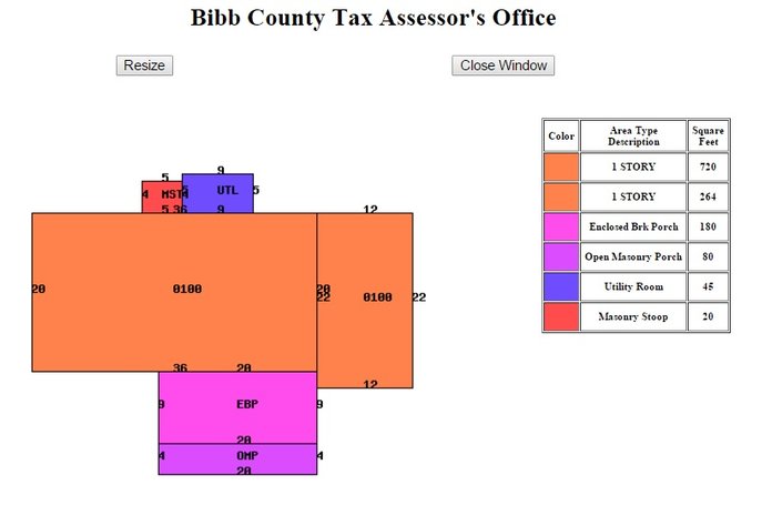 Image for 984±SF Home with 2BR/1BA in Macon, GA ( Bibb Co.)