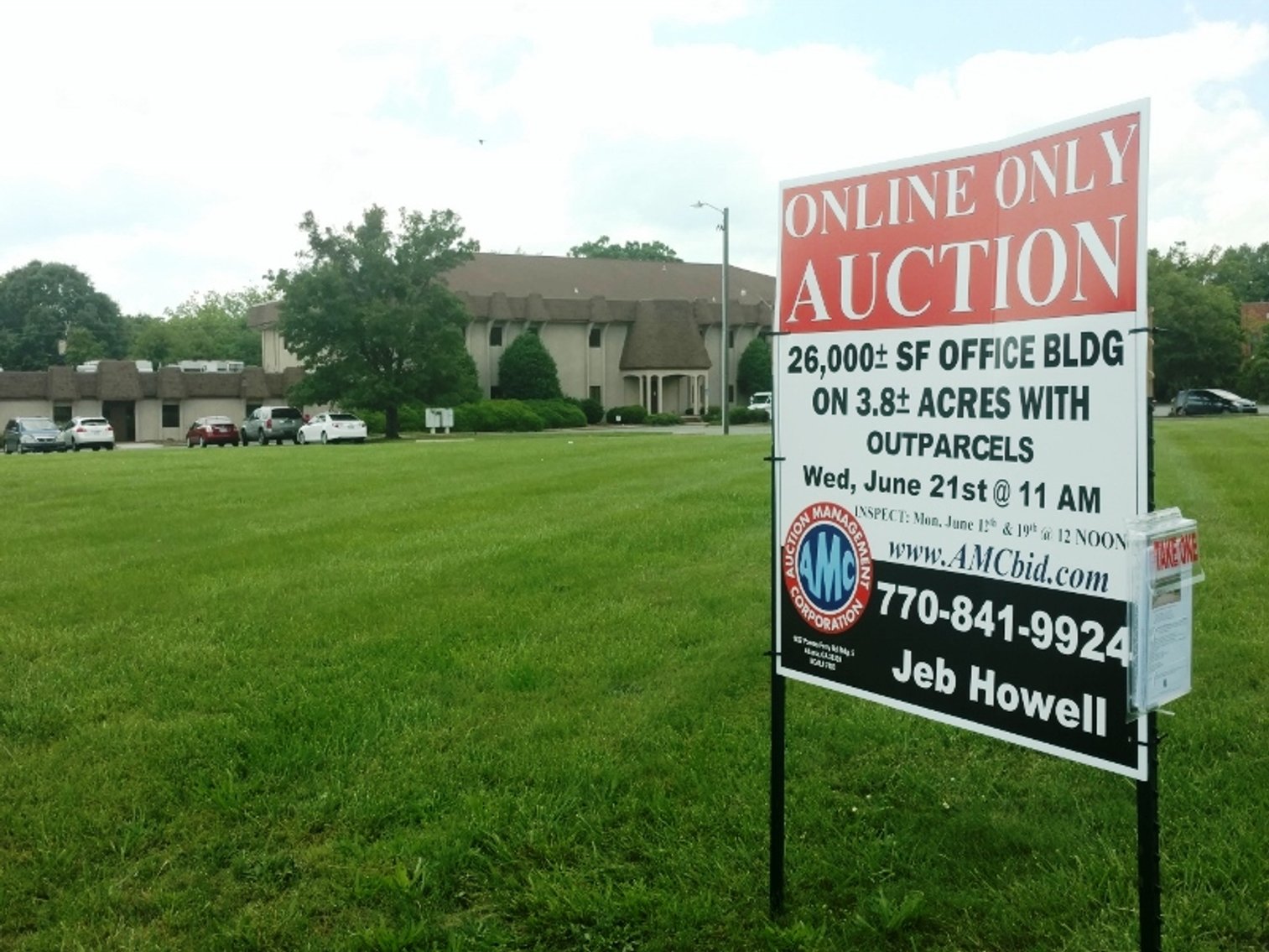 Image for 26,000±SF Office Bldg & 2 Outparcels on 3.8± Acres in Burlington, NC (Alamance County)