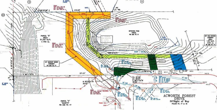 Image for 1.1 ± Acre Commercial Site Plus .7 Acre Retention Pond in Kennesaw, GA (Cobb County) - NOW SELLING ABSOLUTE!
