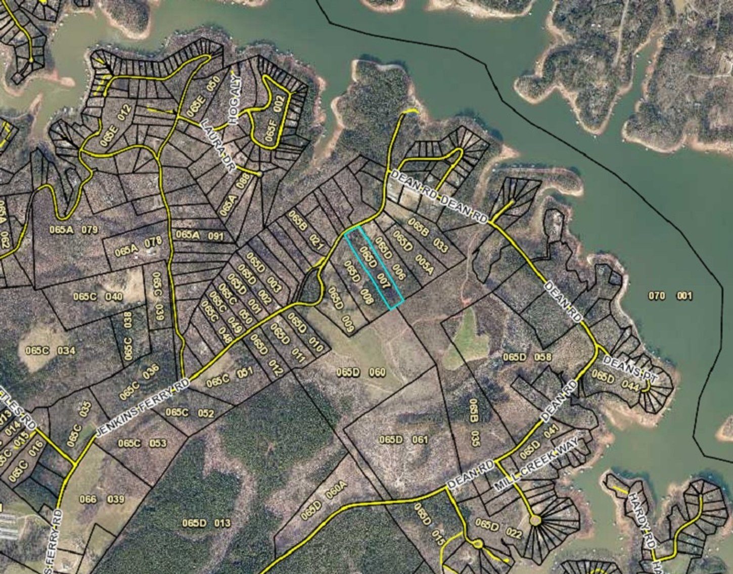 Image for 7.4± Acres of Wooded Land at 1698 Jenkins Ferry Rd, Martin, GA 30557 (Stephens County)