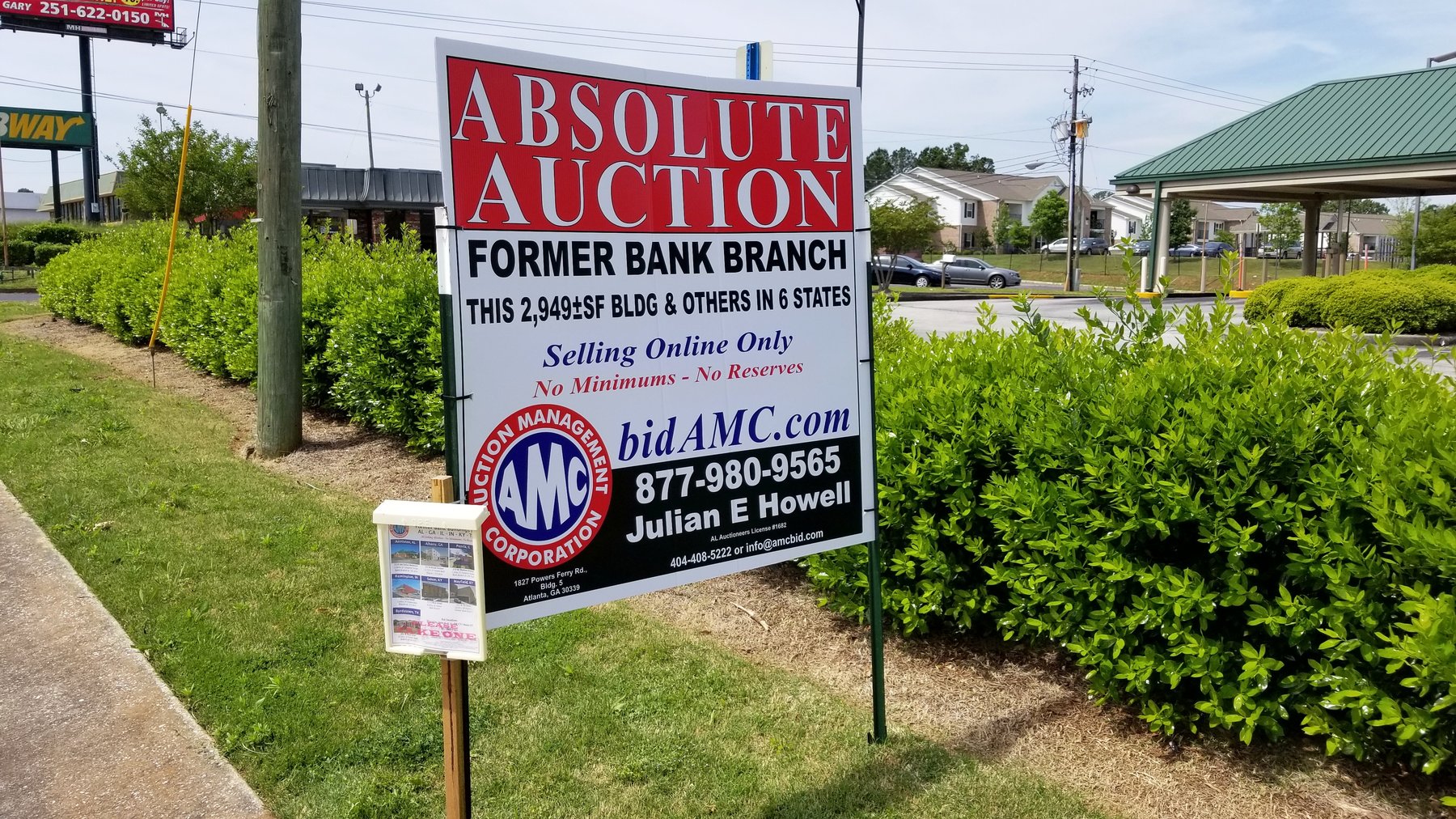Image for 2,949± SF Footprint Former Bank Branch at 5510 McClellan Blvd., Anniston, AL 36206 (Calhoun County)