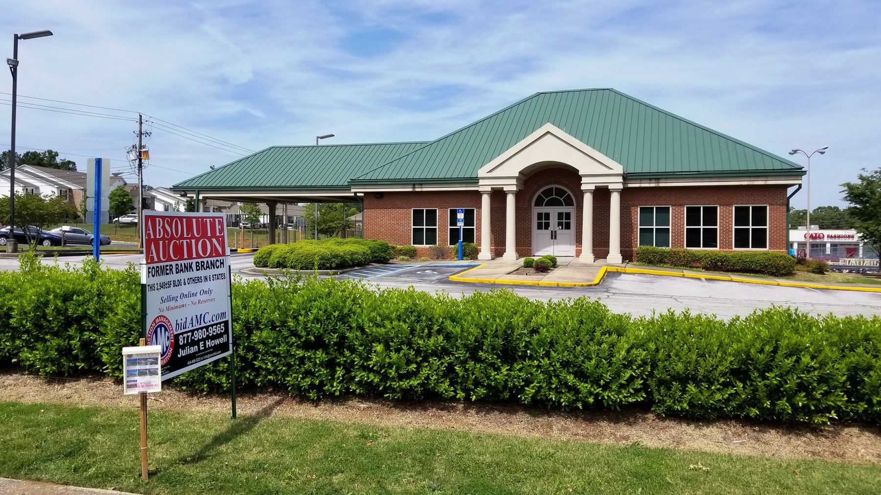 Image for 2,949± SF Footprint Former Bank Branch at 5510 McClellan Blvd., Anniston, AL 36206 (Calhoun County)
