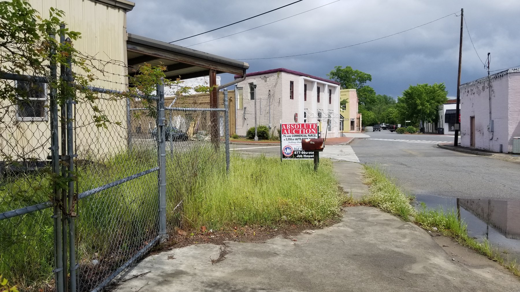 Image for #107: Former Body Shop on .75± Acre Lot at 121 Drayton Alley, Montezuma GA 31063 (Macon County)