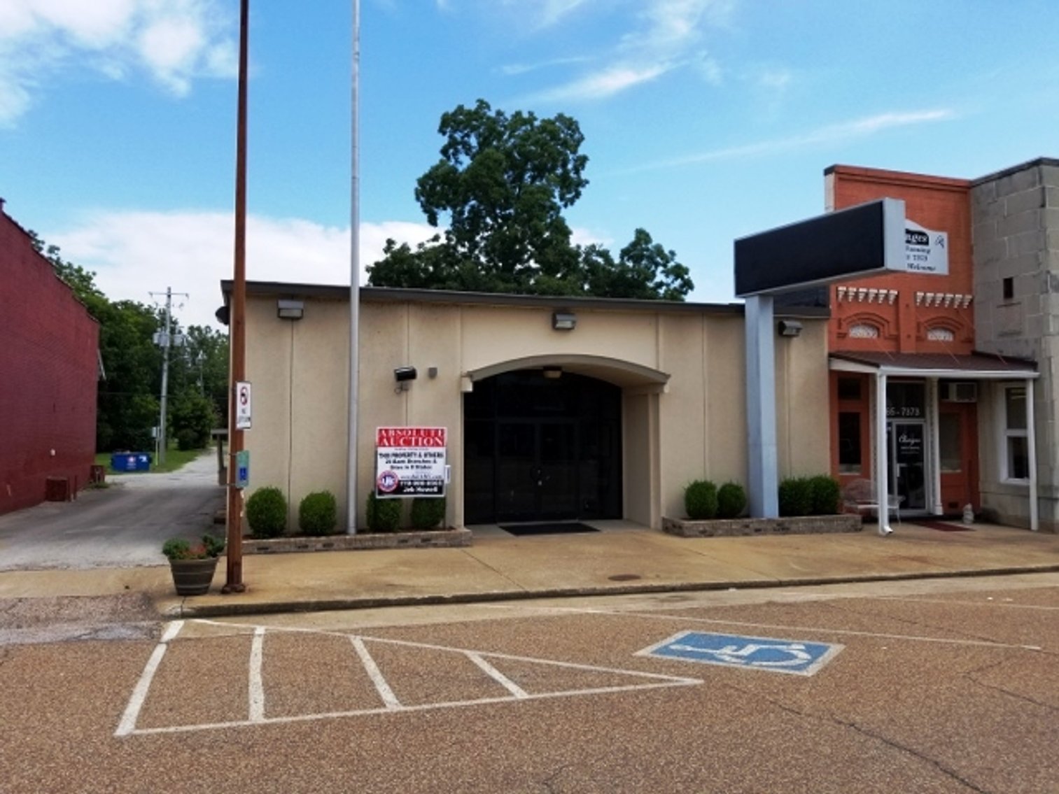 Image for 2,839±SF Former Bank Branch on .07± Acre at 202 E Main St, Rutherford, TN 38369 (Gibson County)