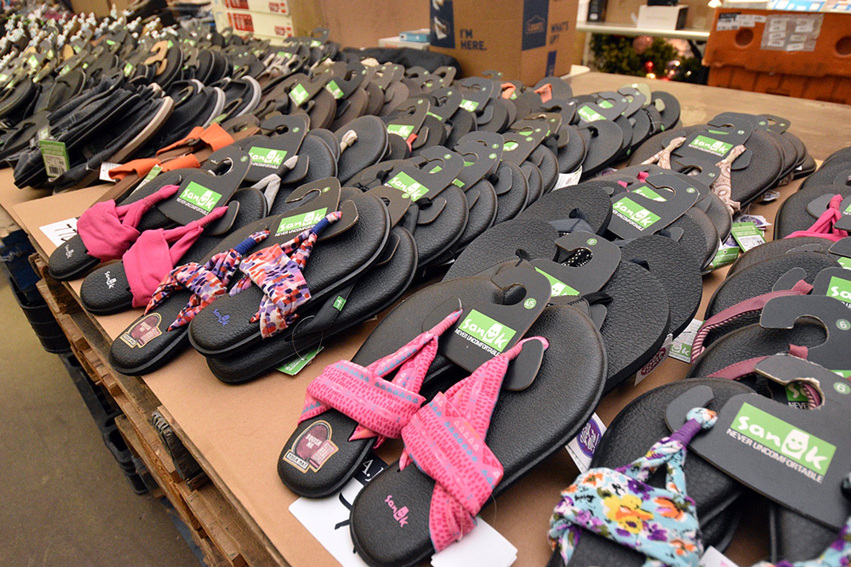 Image for Designer Outerwear, Socks & Flip Flop Inventory