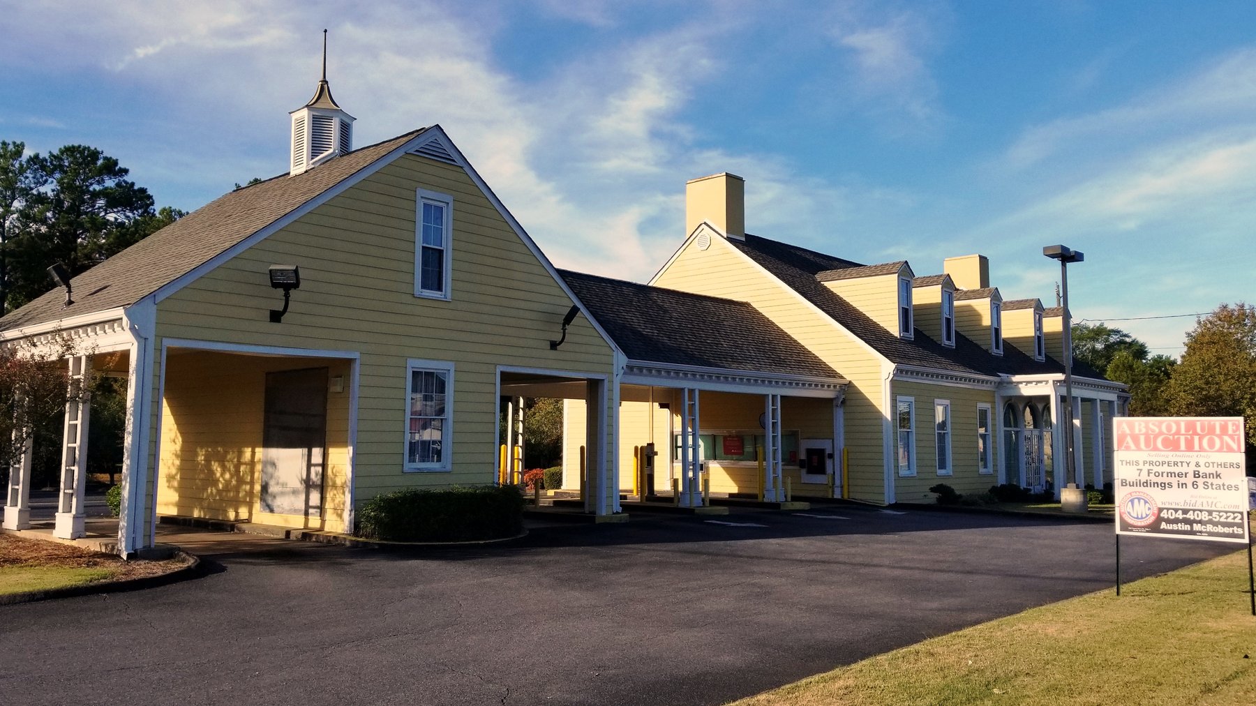 Image for Rome, GA: 2,596±SF Former Bank Branch on 1.55± Acres at 2101 Shorter Avenue, Rome, GA 30165 (Floyd County)