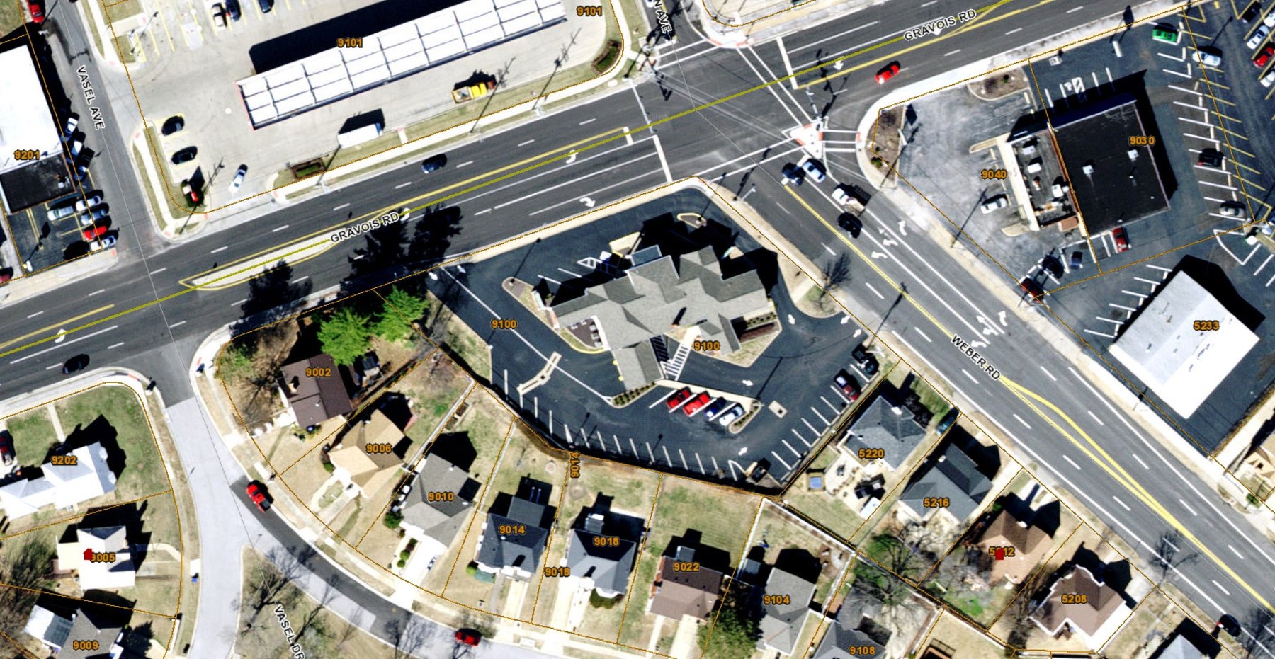 Image for Affton, MO: 8,300±SF Footprint Former Bank Branch on .84± Acre at 9100 Gravois Road, Affton, MO 63123 (St. Louis County)