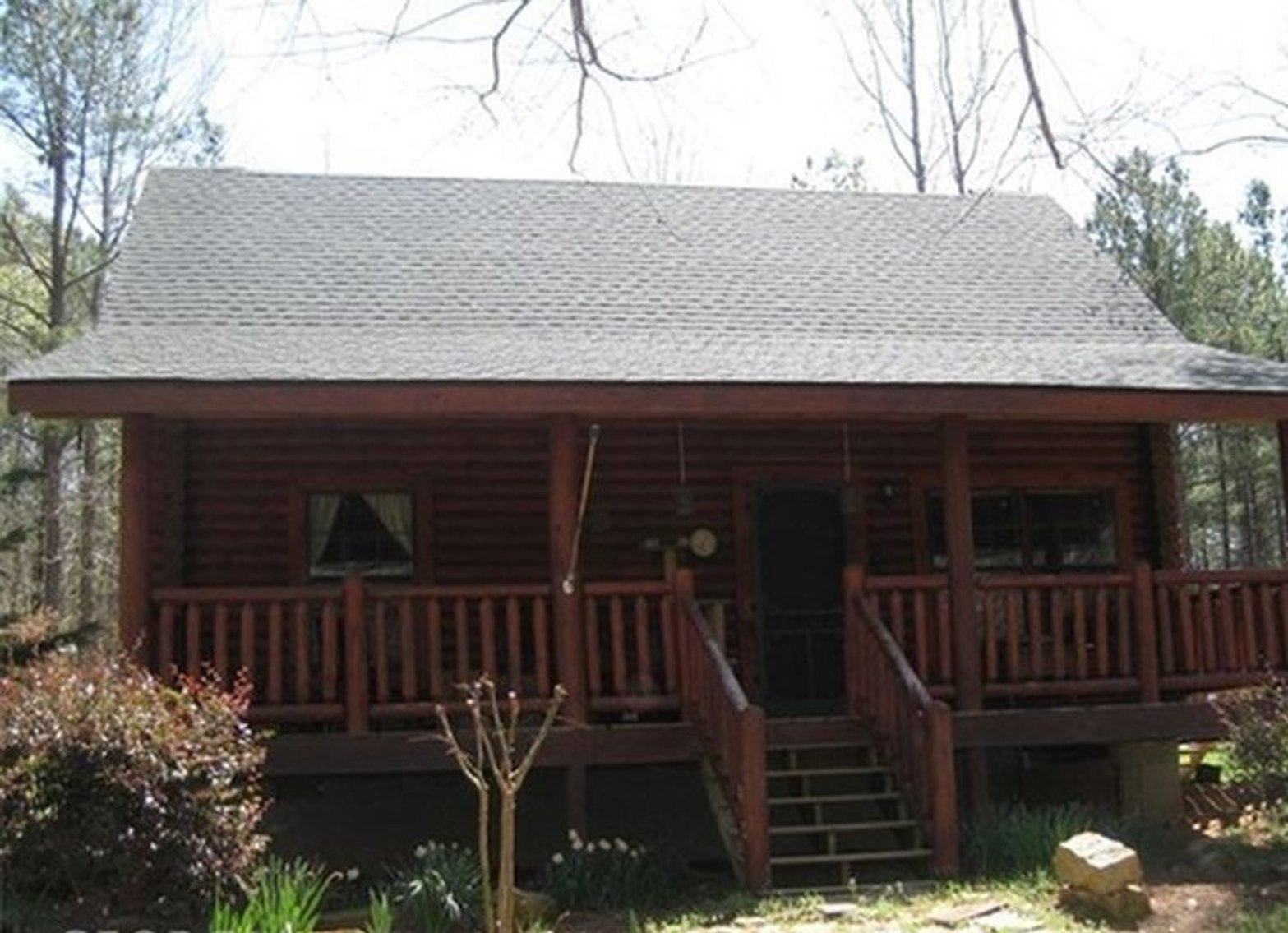 Image for Warm Springs, GA: 3BR/1BA Restored Farmhouse and 2BR/1.5BA Custom Log Cabin on 68.4± Acres at 1101 & 1103 Hudson Rd, Warm Springs, GA 30084  (Meriwether County)