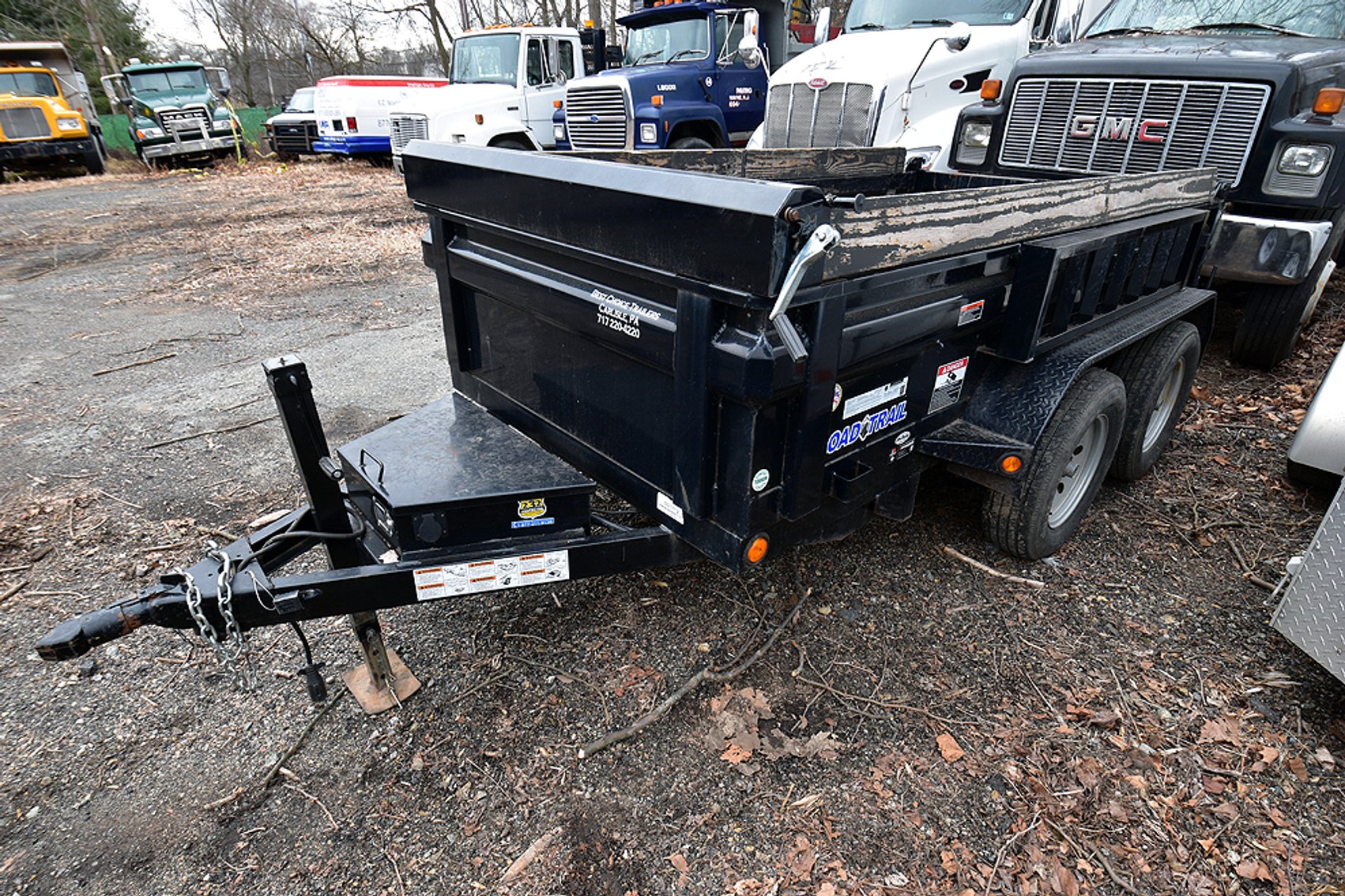 Image for 2016 Load Trail tandem axle dump trailer
