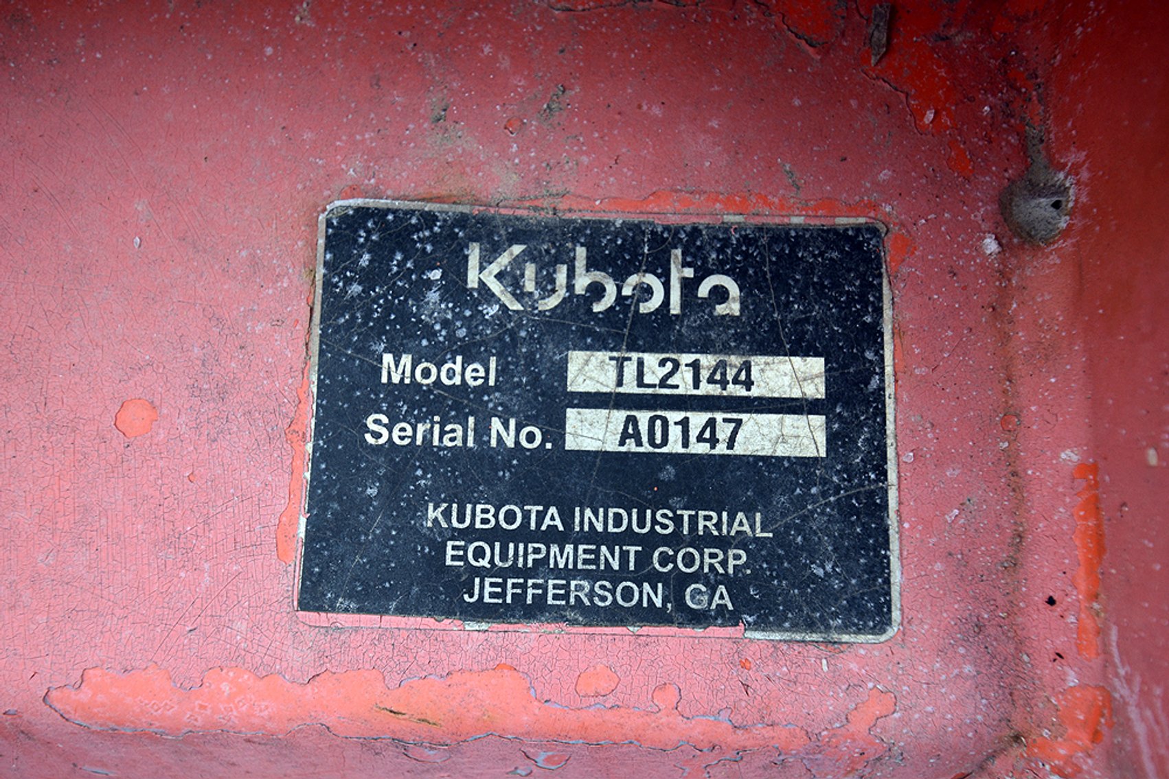 Image for Kubota L39 Backhoe Loader