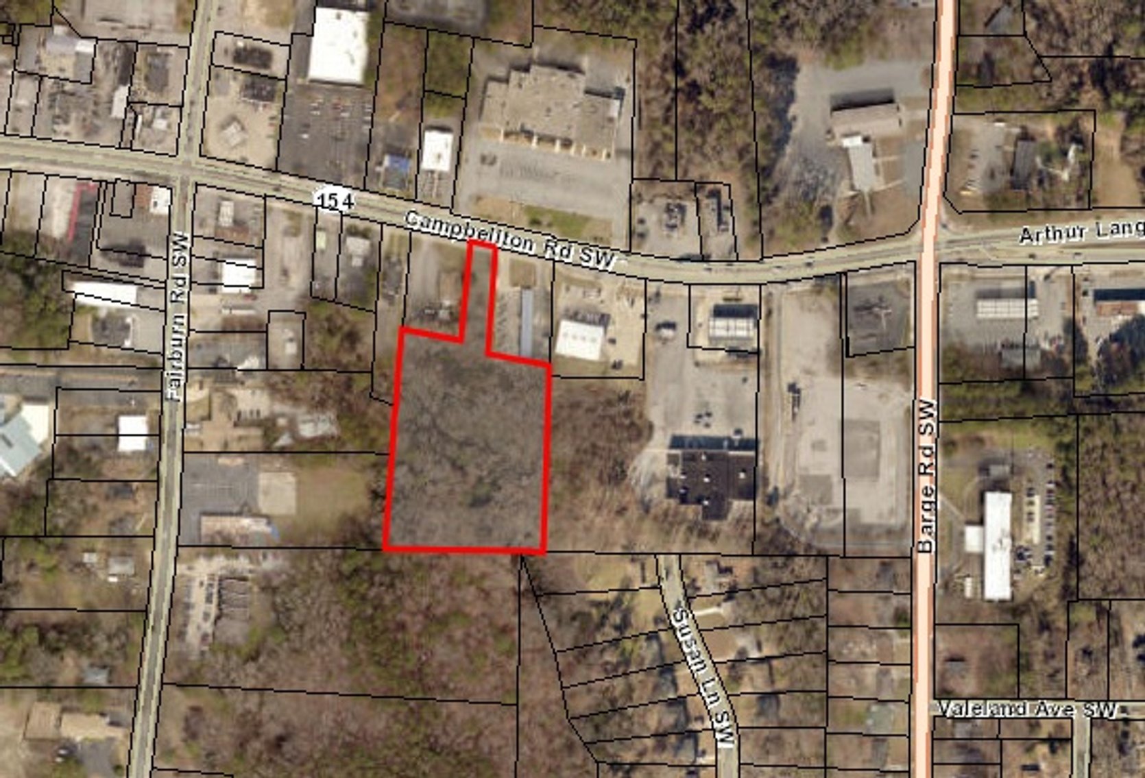 Image for REMOVED FROM AUCTION - Atlanta, GA: 3.5± Acre Tract at 3688 Campbellton Rd. SW, Atlanta, GA 30331 (Fulton County)