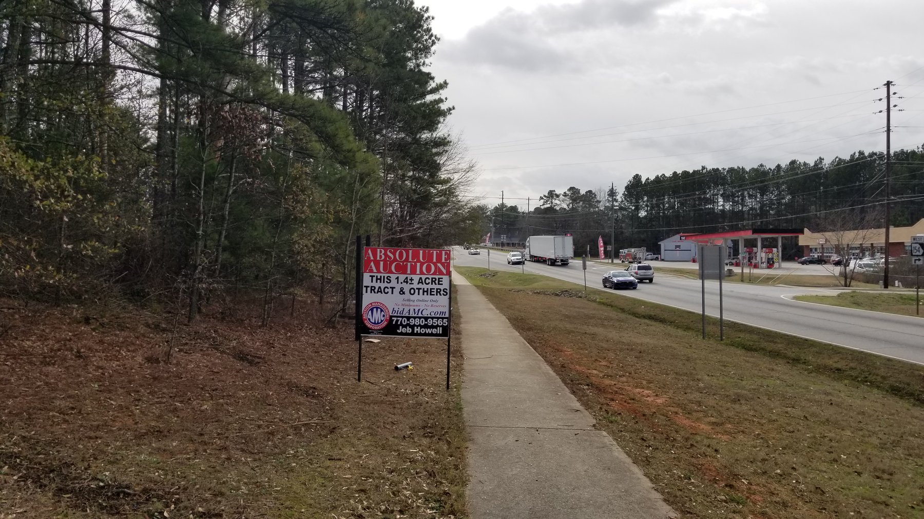 Image for SOLD PRIOR TO AUCTION - Palmetto, GA: 1.39 Acre Tract on Cascade Palmetto Hwy in Palmetto, GA 30268 (Fulton County)
