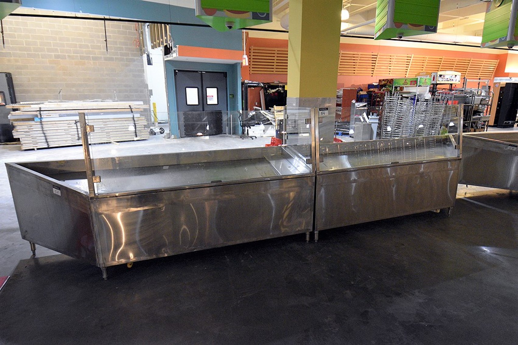 Image for Large Stainless Steel Fish Display