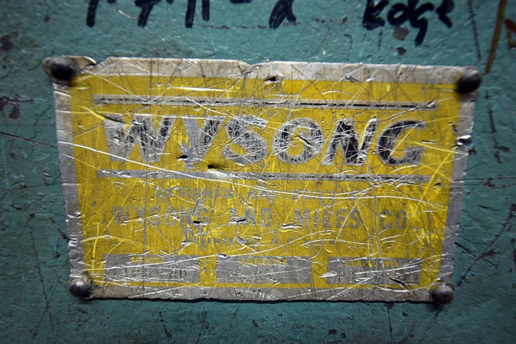 Image for Metal Working Equipment