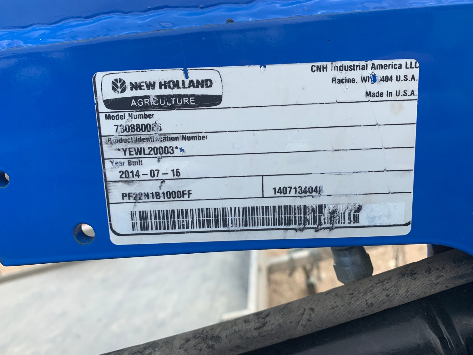 Image for 2014 NEW HOLLAND T4.75 TRACTOR