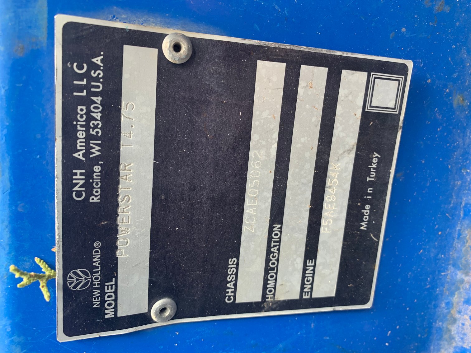 Image for 2014 NEW HOLLAND T4.75 TRACTOR