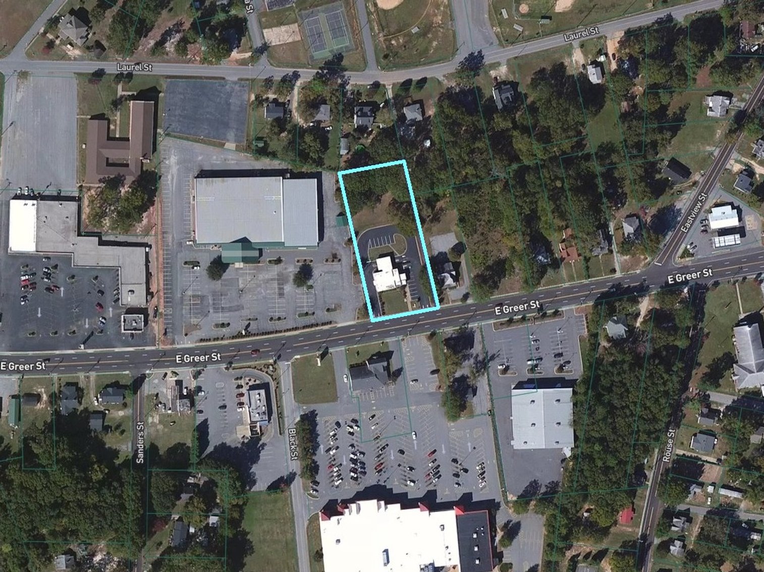 Image for Property #107: Honea Path, SC: 2,301±SF Former Bank Branch on 1.18± Acres at 509 E. Greer St., Honea Path, SC 29654 (Anderson County)