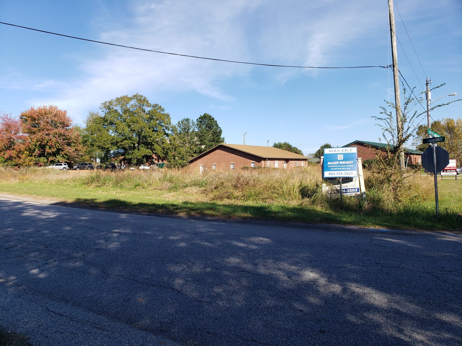Image for Property #103: Greenwood, SC: .49± Acre Commercial Corner Lot (Lot 52) at Overland Dr. & Parkway (Beside 212 Overland Dr.), Greenwood, SC 29646 (Greenwood County)