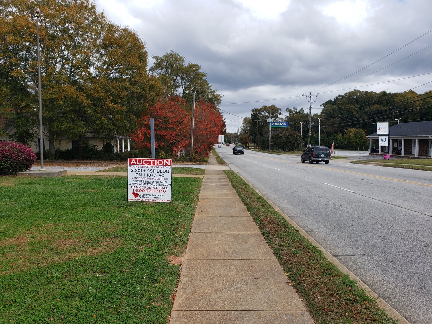 Image for Property #107: Honea Path, SC: 2,301±SF Former Bank Branch on 1.18± Acres at 509 E. Greer St., Honea Path, SC 29654 (Anderson County)