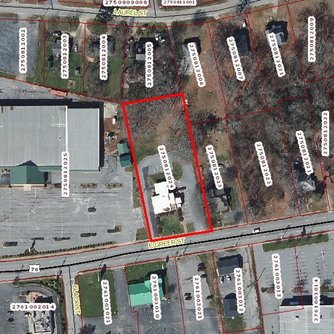 Image for Property #107: Honea Path, SC: 2,301±SF Former Bank Branch on 1.18± Acres at 509 E. Greer St., Honea Path, SC 29654 (Anderson County)
