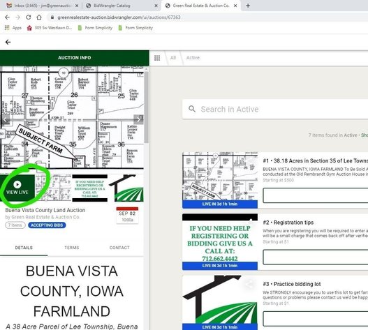 Image for Buena Vista County, IA Land Auction!