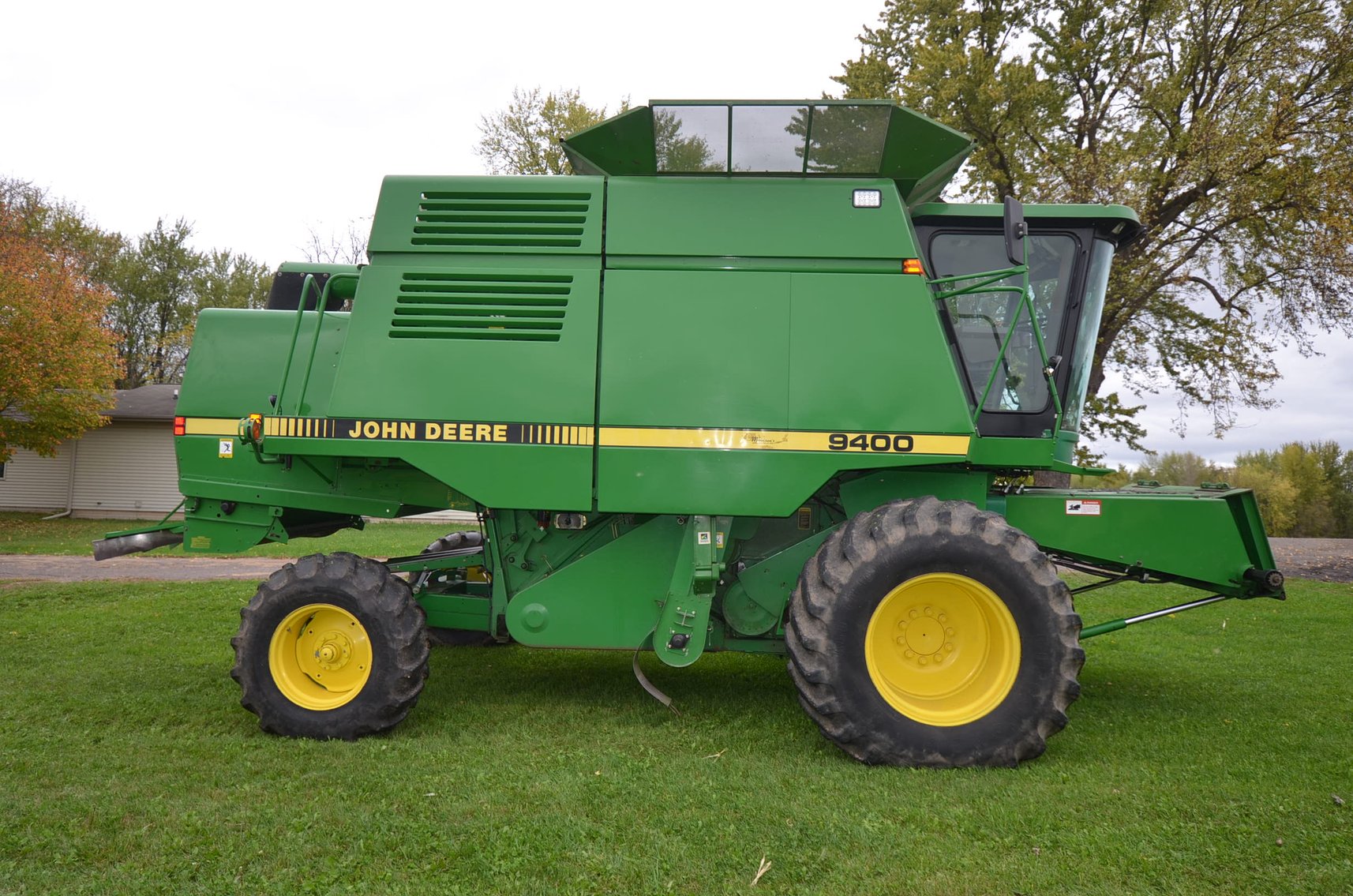 Image for JD 9400 COMBINE, JD 4250 TRACTOR, AND JD FARM EQUIPMENT