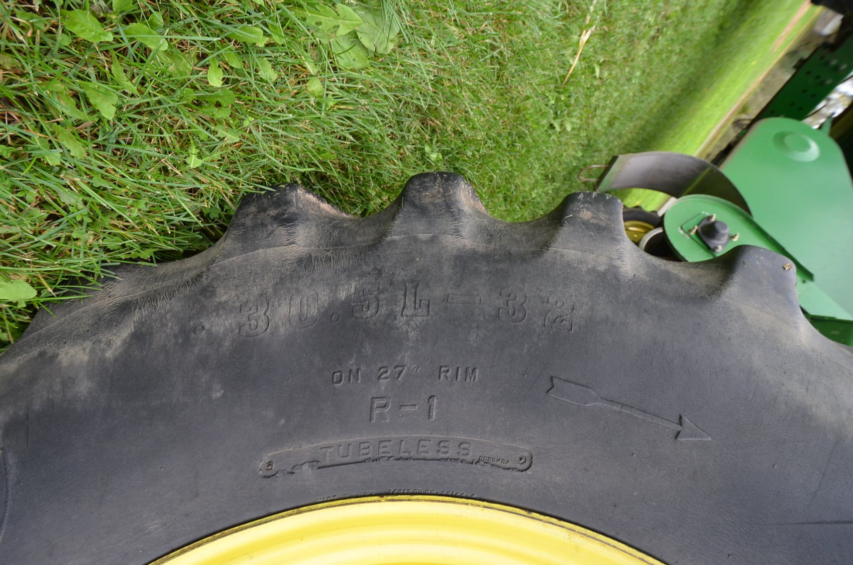 Image for JD 9400 COMBINE, JD 4250 TRACTOR, AND JD FARM EQUIPMENT