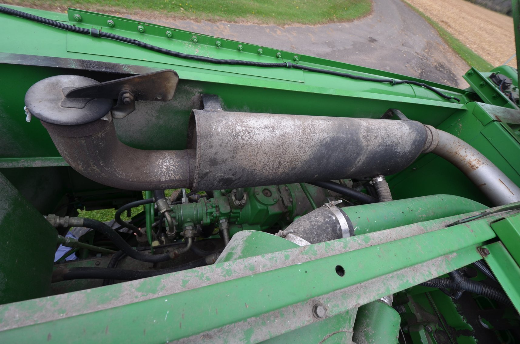 Image for JD 9400 COMBINE, JD 4250 TRACTOR, AND JD FARM EQUIPMENT