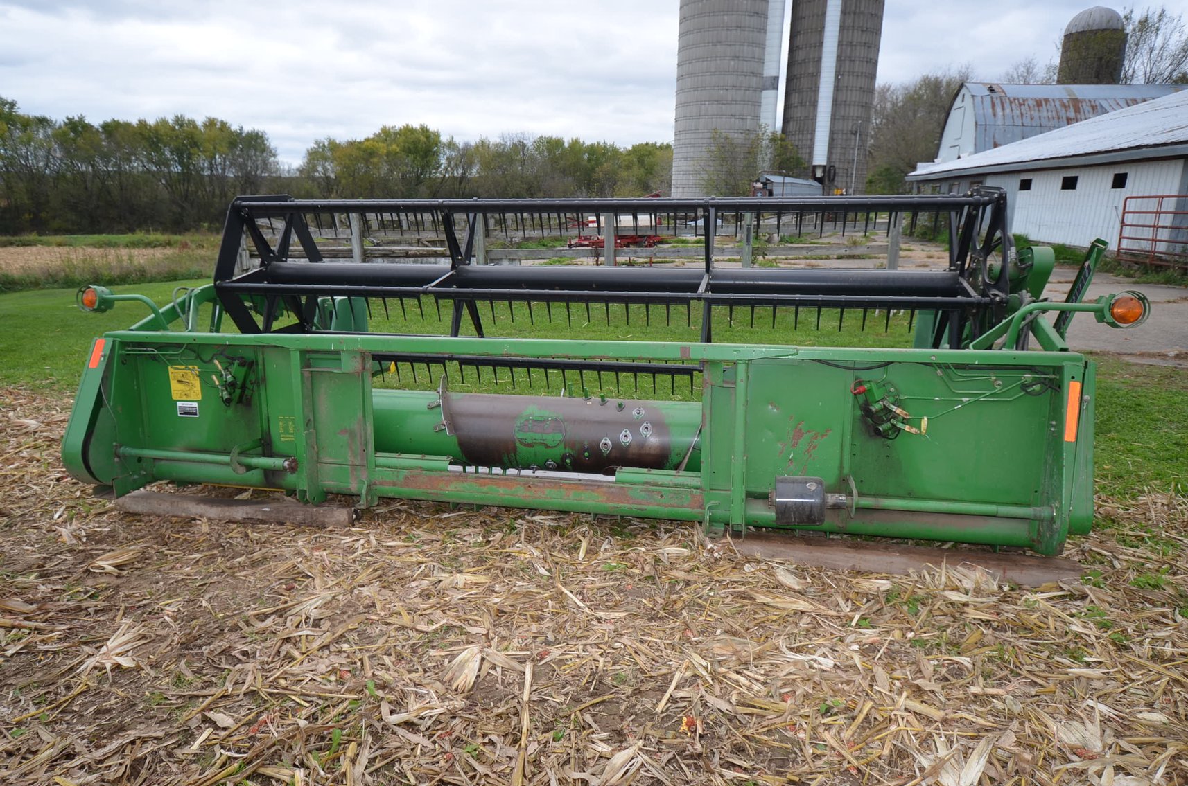 Image for JD 9400 COMBINE, JD 4250 TRACTOR, AND JD FARM EQUIPMENT