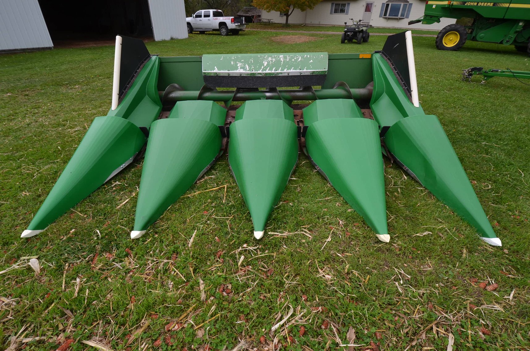 Image for JD 9400 COMBINE, JD 4250 TRACTOR, AND JD FARM EQUIPMENT