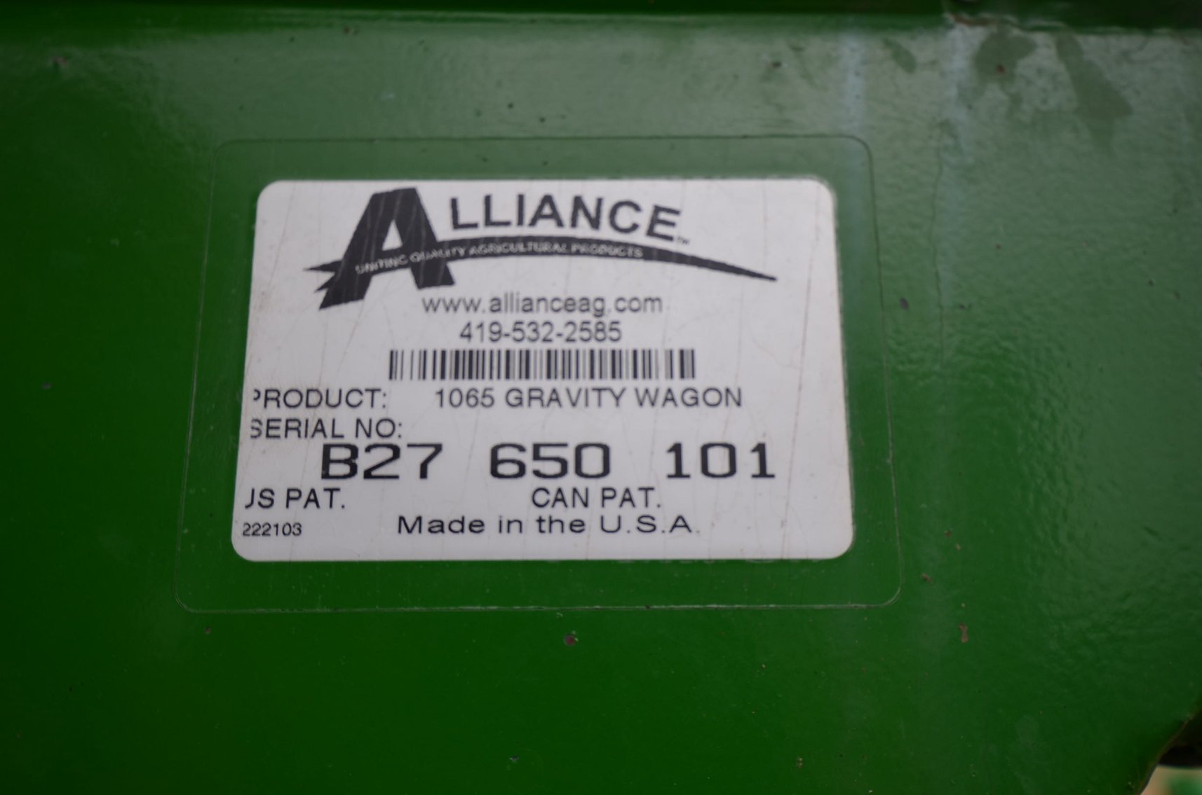 Image for JD 9400 COMBINE, JD 4250 TRACTOR, AND JD FARM EQUIPMENT