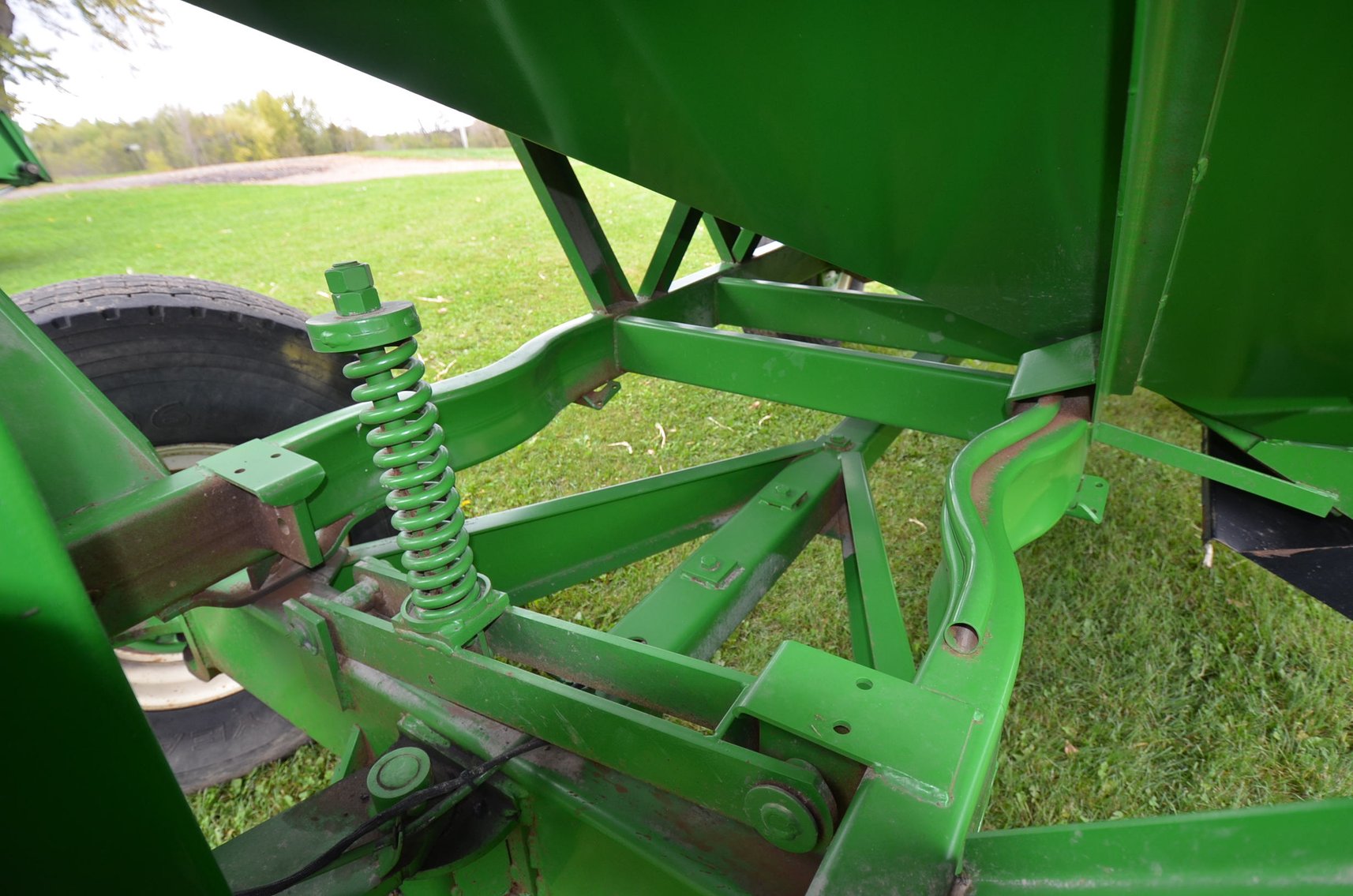 Image for JD 9400 COMBINE, JD 4250 TRACTOR, AND JD FARM EQUIPMENT