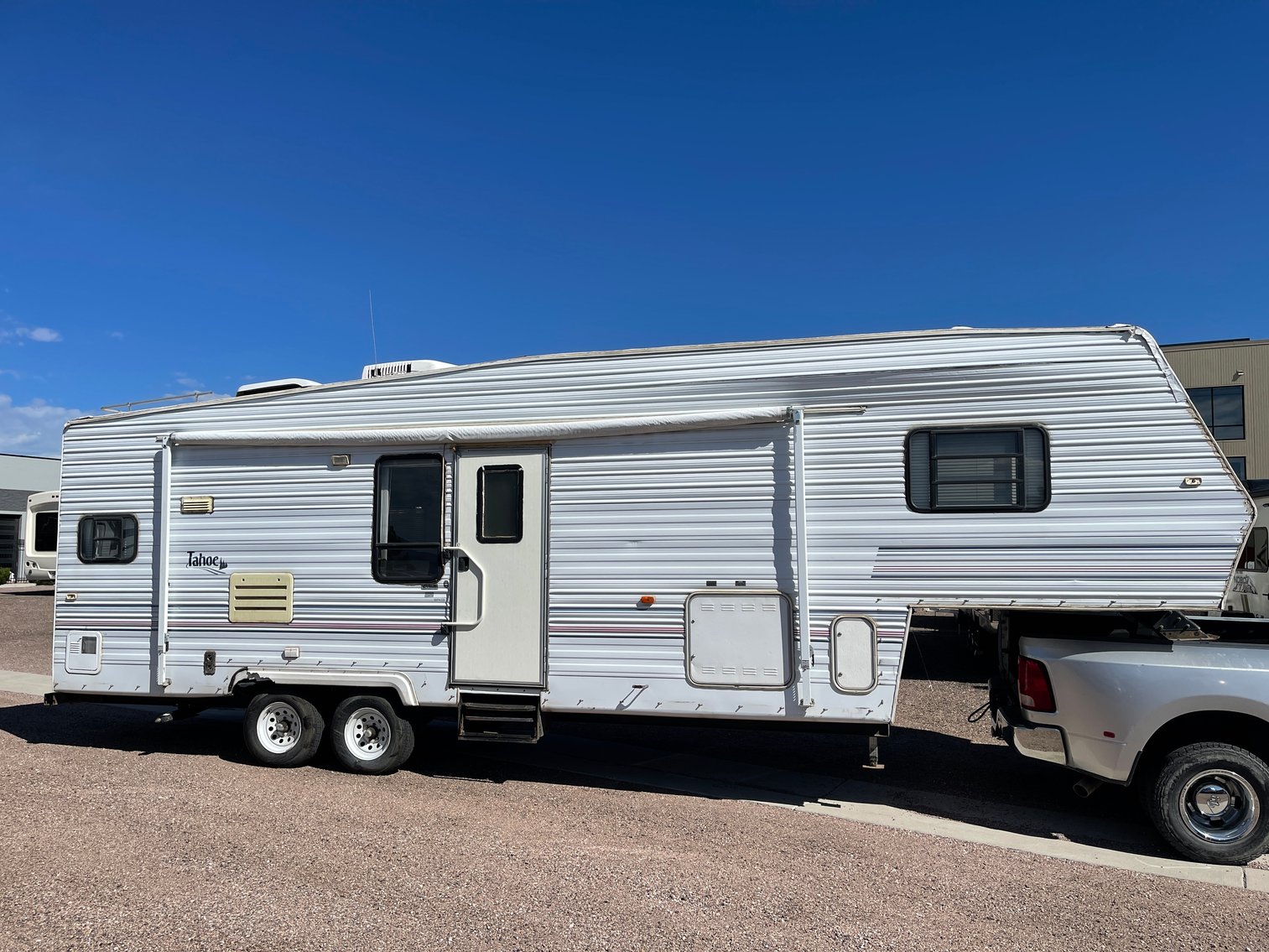 Image for '97 Tahoe  RV trailer, '88 Motorcycle Trailer