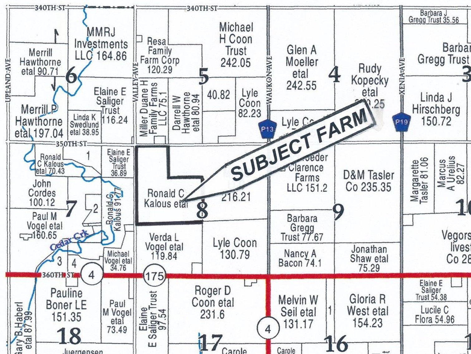 Image for Calhoun County, IA Land Auction!
