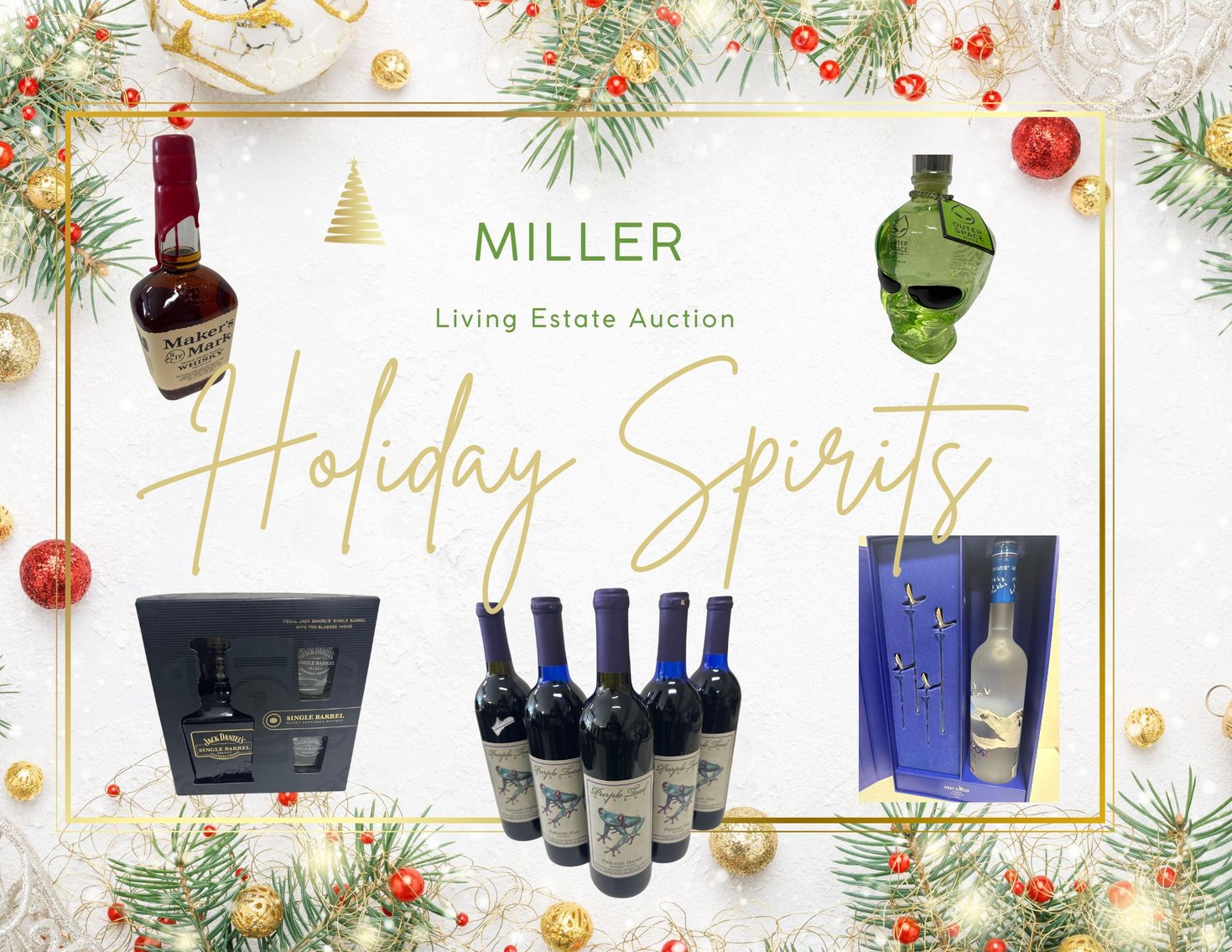 Miller Living Estate - Holiday Spirits