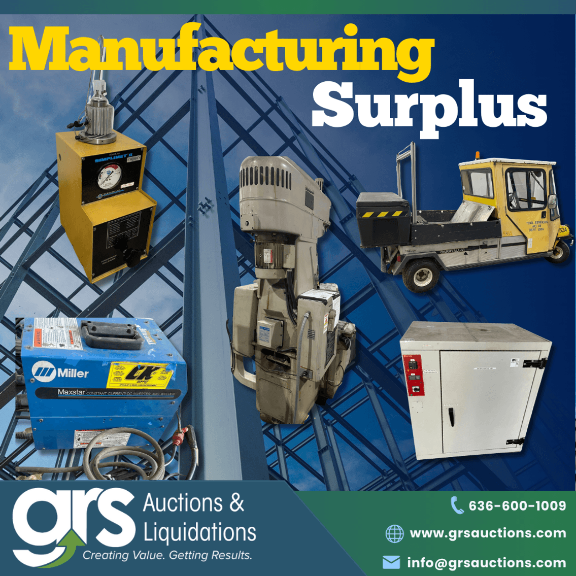 Manufacturing Surplus Auction