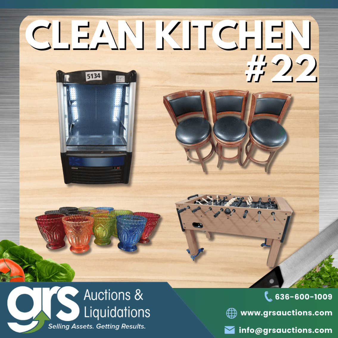 Clean Kitchen # 22 Bar & Grill Equipment