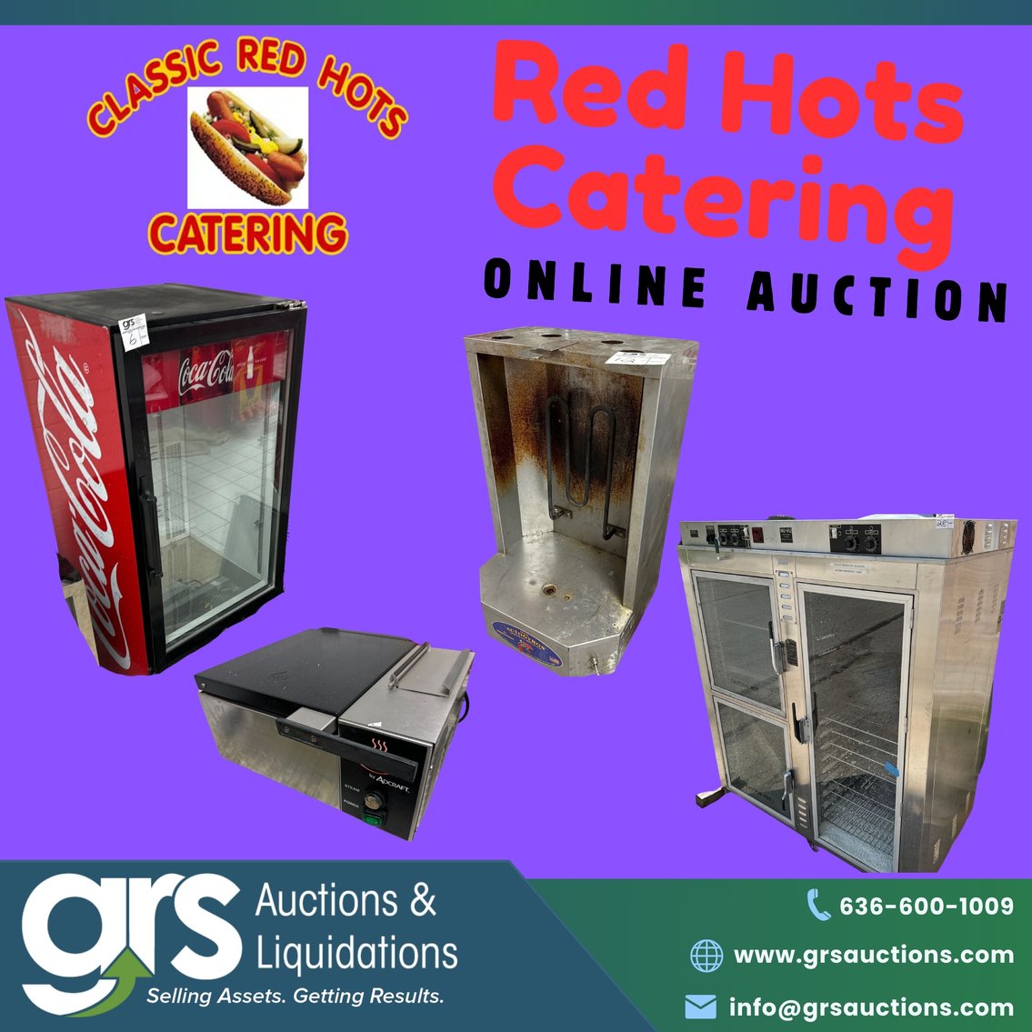 Red Hots Catering Online Auction