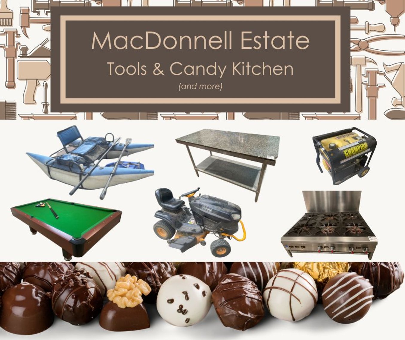 MacDonnell Estate - Tools & Candy Bakery