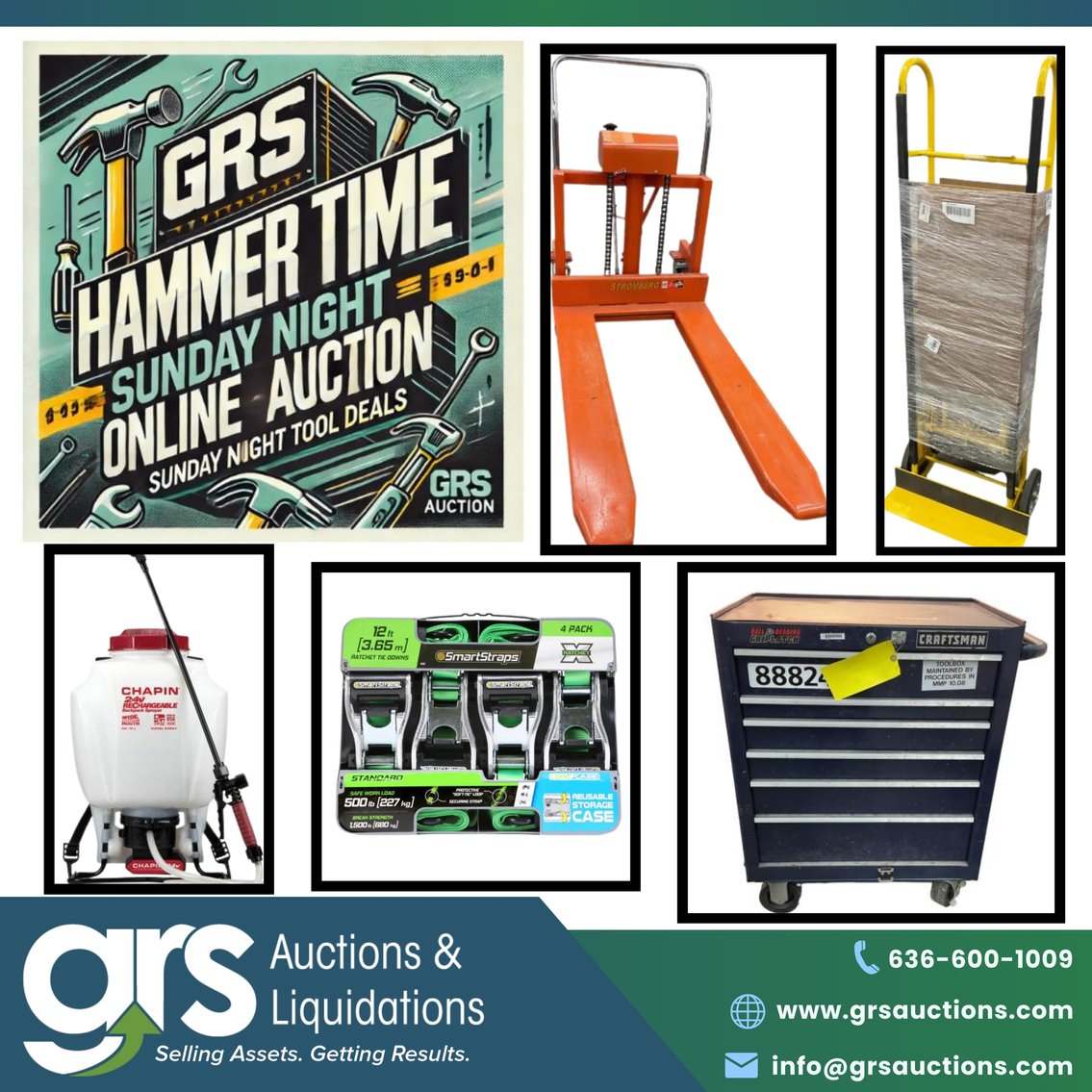 GRS Hammer Time, Sunday Night Tool Deals and More! #239