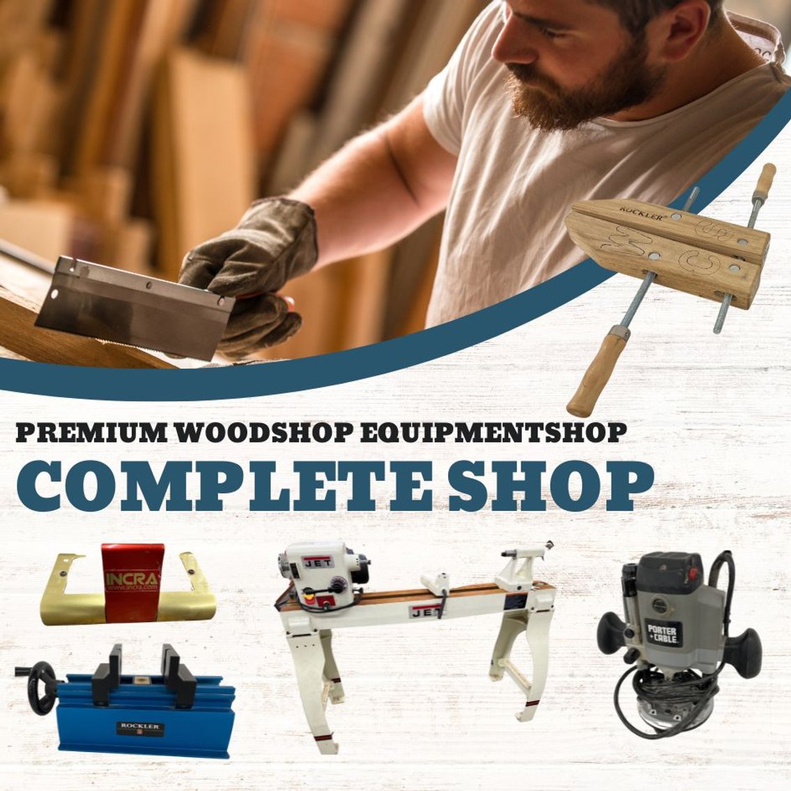 Premium Woodworking Equipment: Complete Shop