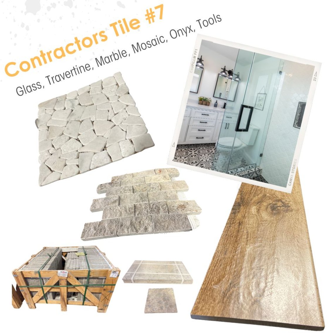 Contractors Ceramic, Porcelain, Marble, Travertine, Mosaic Tile #7