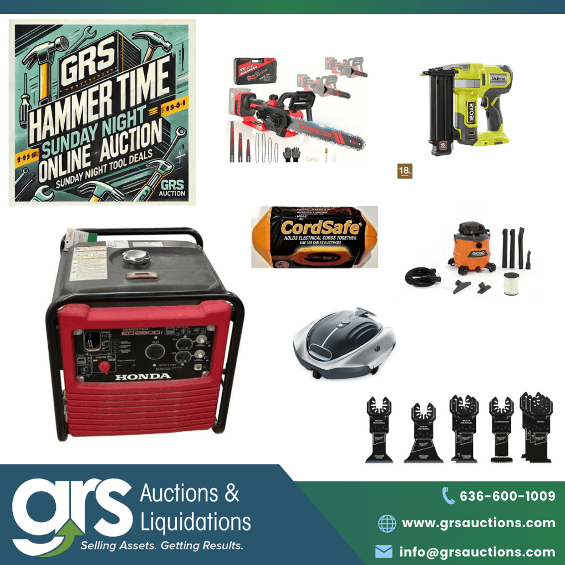 GRS Hammer Time, Sunday Night Online Tool Deals! #246