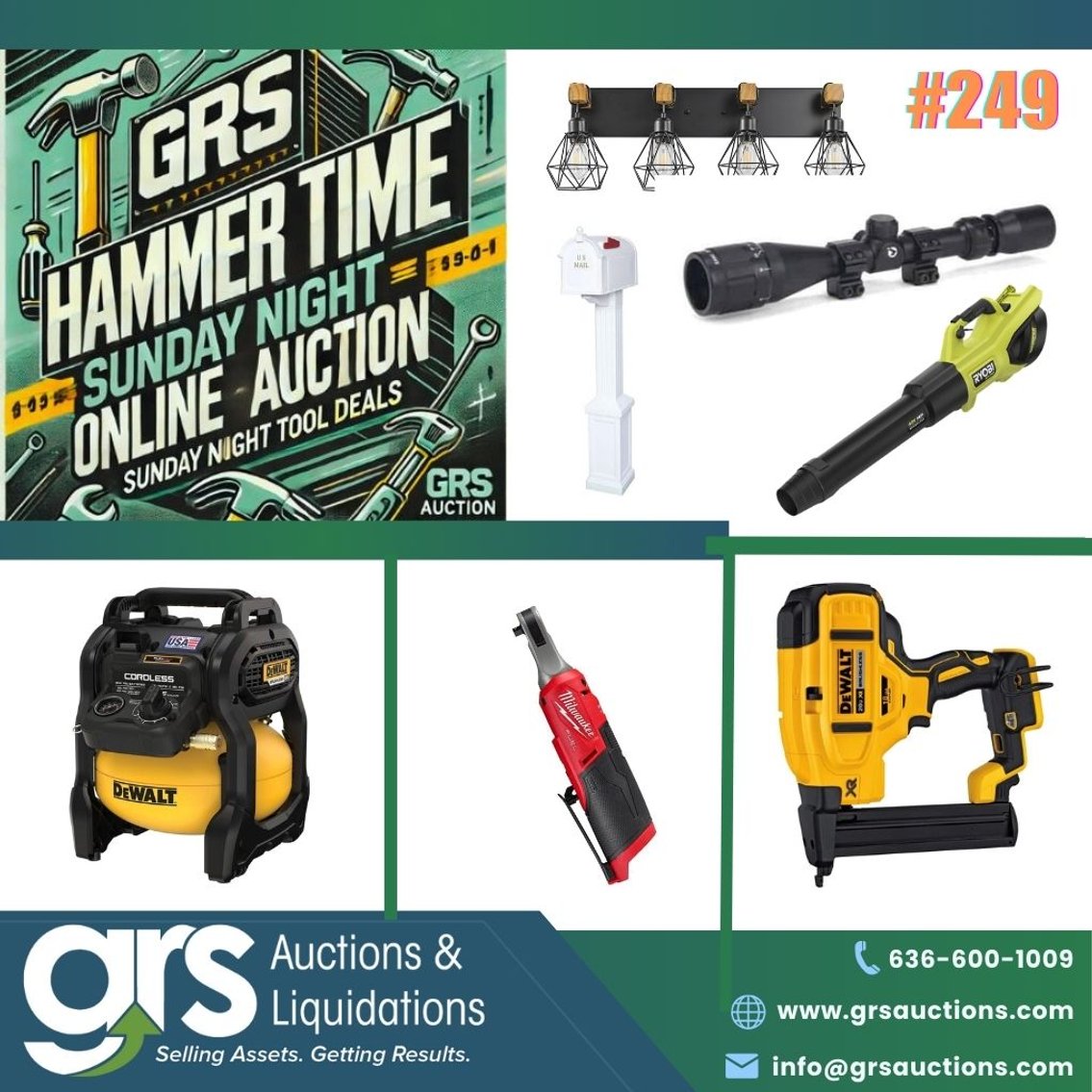 GRS Hammer Time, Sunday Night Online Tool Deals! #249