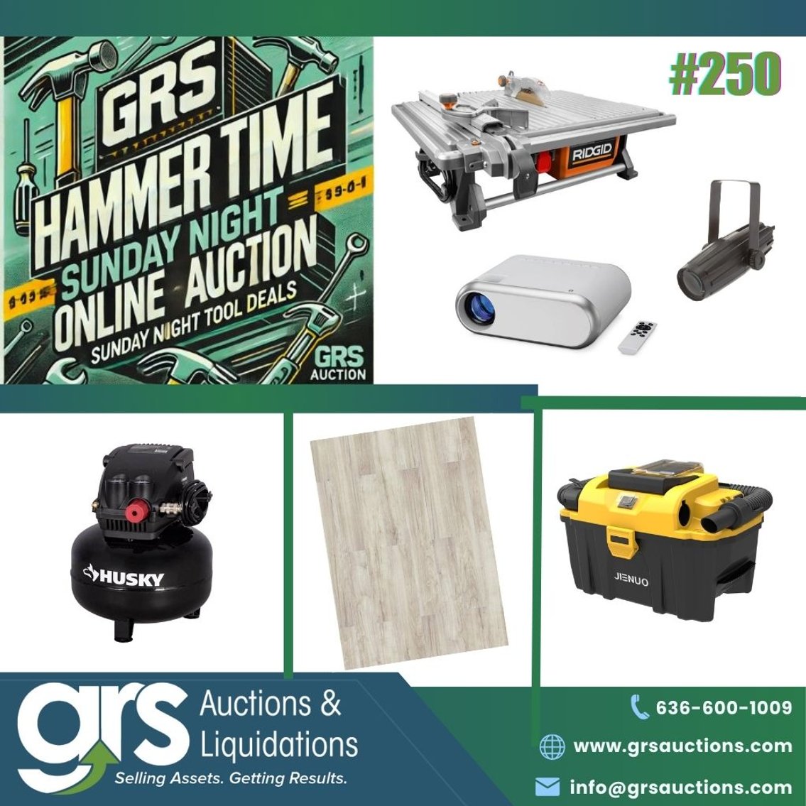 GRS Hammer Time, Sunday Night Online Tool Deals! #250