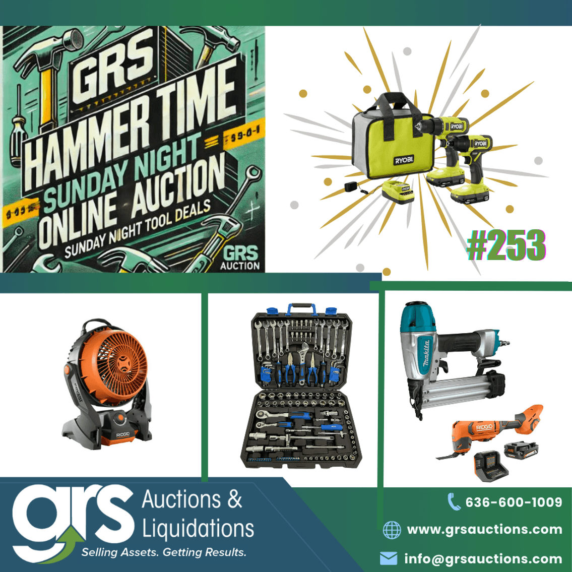 GRS Hammer Time, Sunday Night Online Tool Deals! #253