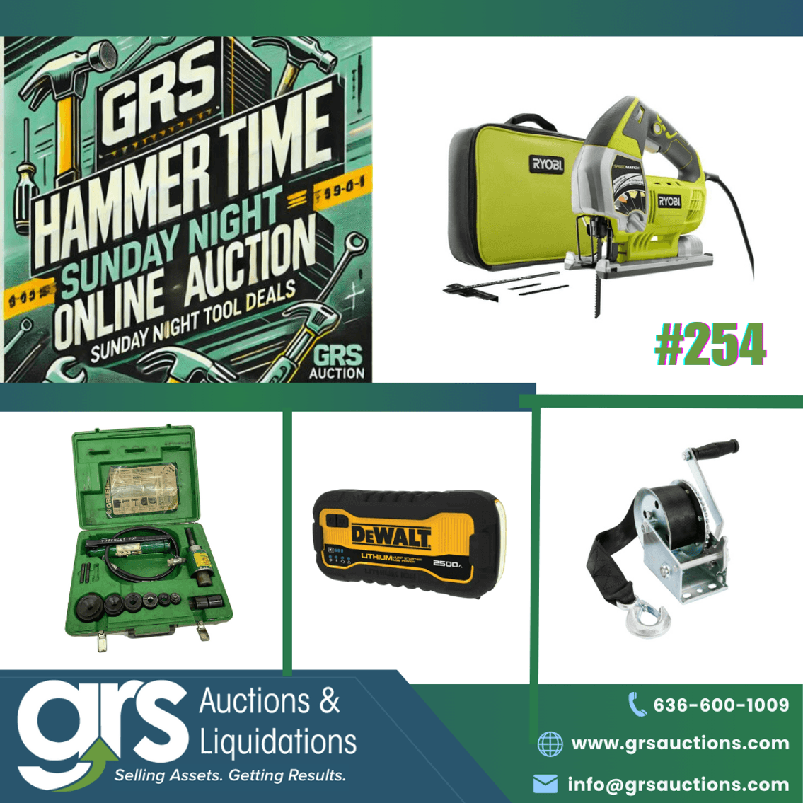 GRS Hammer Time, Sunday Night Online Tool Deals! #254