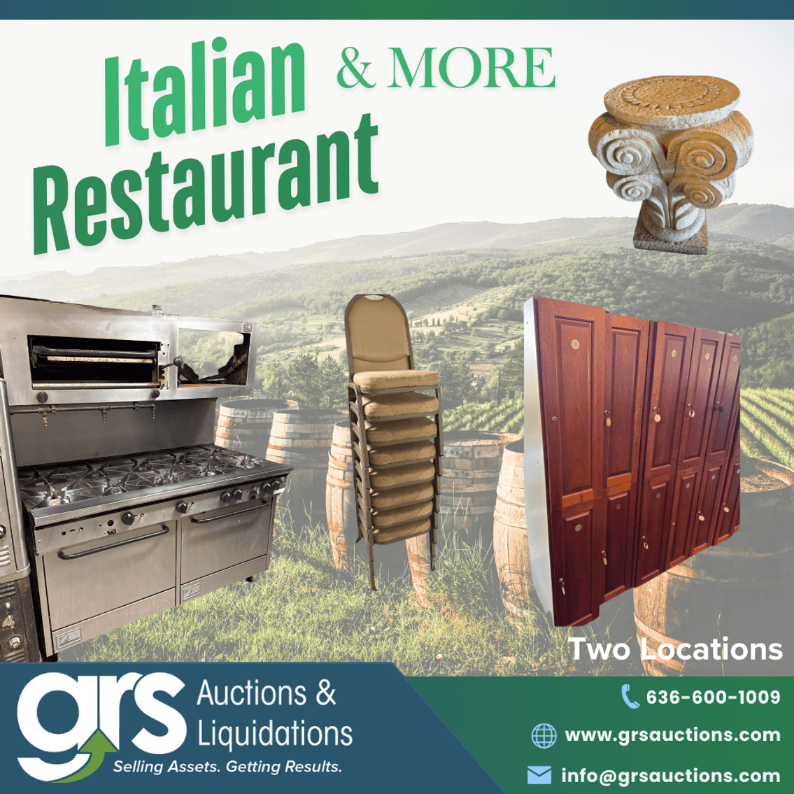 Italian Restaurant and More - Two Location Pick-up